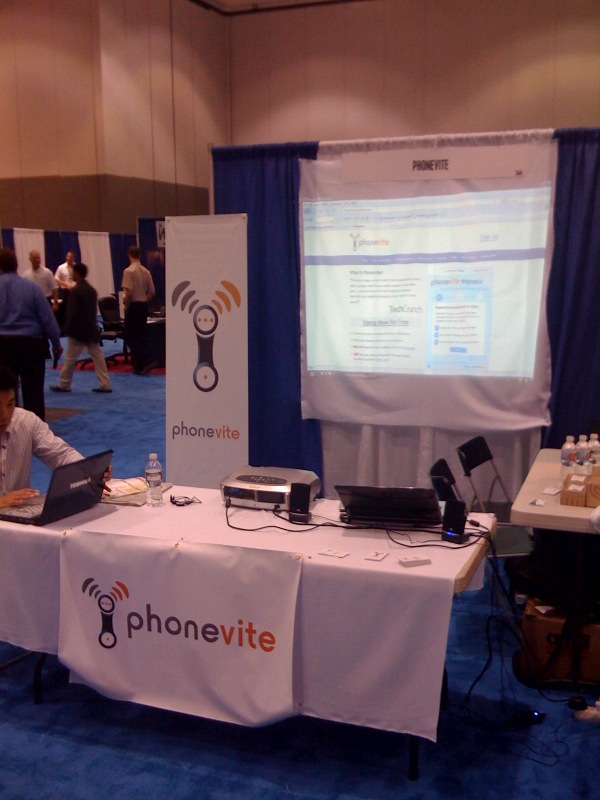 Phonevite Booth at ITEXPO